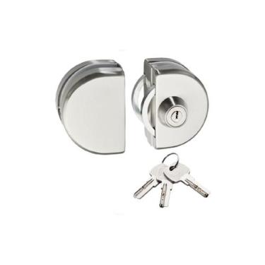 Imagem de Fechadura Inox Porta Vidro/vidro De Pressão Correr Vv 059 - Soprano