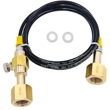 Imagem de Novo adaptador de carregamento de estação de recarga de CO2 com mangueira CGA320 TO CGA320