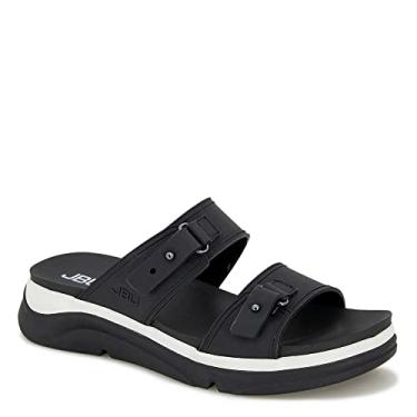 Imagem de Jambu Sandália feminina Fenton Water Ready Slide, Preto opaco, 35