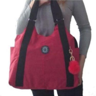 Imagem de Bolsa Casual Ombro Lateral Bag Feminina, Vermelho