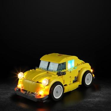 Imagem de Vaodest Led Light for Lego 10338 Transformer Robot Building Blocks Model,Design and Configuration Compatible with Model 10338(Led Light Only, Not Building Block Kit)