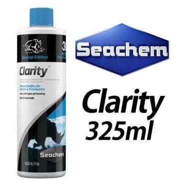 Imagem de Seachem Clarity 325ml Removedor Turvidez Da Água Do Aquário