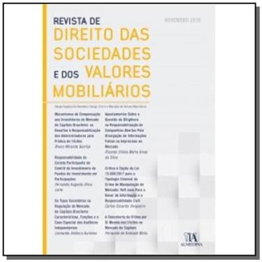 Imagem de Revista Dto Soc. Val. Mobiliarios - 01Ed/18 - ALMEDINA