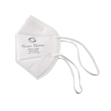 Imagem de Máscaras Supersafety C/Elástico De Orelha N95 Pff2 Inmetro Anvisa C.a.