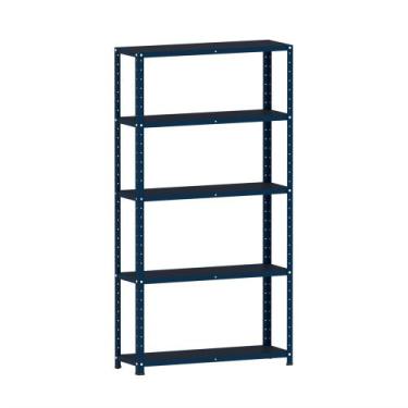 Imagem de Estante Montável de Aço Com 05 Prateleiras Sem Reforço Pandin 1,75 X 0