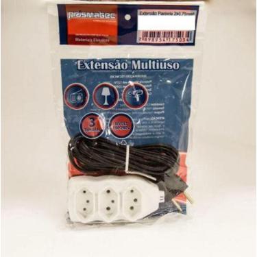 Imagem de Prismatec Extensão Multi - Uso 10 Metros 2 pinos + terra Cores variada