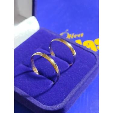 Imagem de Par Alianças Ouro 18 kilates 2.00 Gramas 2.6 mm