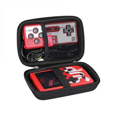 Imagem de Hermitshell Hard Travel Case for Trovono/JAFATOY/GAMPLAE/Anyando/HIJJJPS Classical FC Games Handheld Game Machine Retro Mini Game Player (Not Include The Handheld Game Console ) (Black)