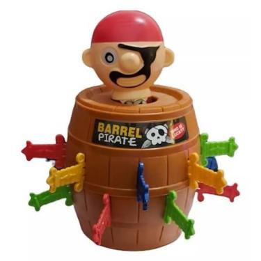 Imagem de Brinquedo Pula pirata do barril Sorte - altomex