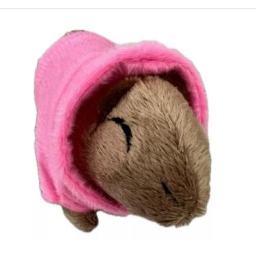 Imagem de Brinquedos De Pelucia Capivara Adorável Fofa Filó  C/ Capuz - Amei, Ro