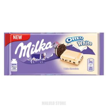 Imagem de Chocolate Milka Oreo White 100g