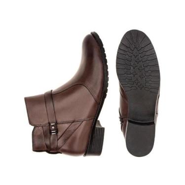 Imagem de Bota Feminina Lady Essential 0852 Dark Brown - Zapattero