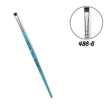 Imagem de Pincel Condor 486-06 Chato Pelo de Pônei