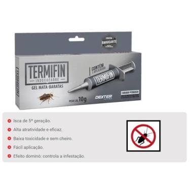 Imagem de Termifin Gel Baratas Seringa 10g - DEXTER