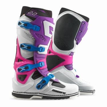 Imagem de Bota Gaerne Cross Sg 22 - Purple/White/Pink Rhodamine, SZ 43 (EUR) 09 