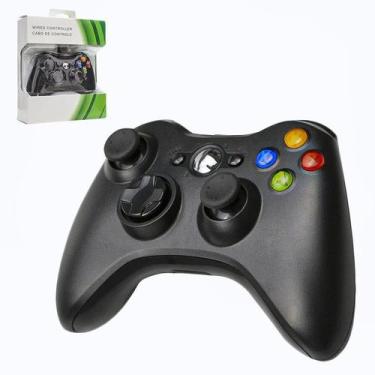 Imagem de Controle Compatível com Xbox 360 Com Fio Pc Gamer Joystick - DRAIK