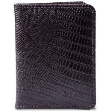 Imagem de Mini Carteira Couro Slim Artlux 916, Cafe