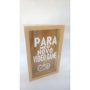 Imagem de Quadro Cofre Moedas 27x17 Para Meu Novo Vídeo Game Decoração - sonhos 