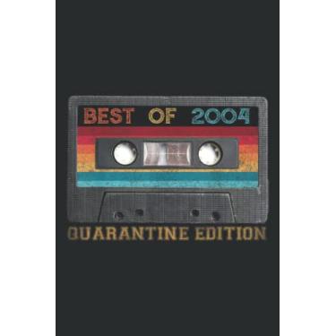 Imagem de Best of 2004 Quarantine 2020 Vintage Cassette 16Th Birthday Quote: DOG JOURNAL - 6" x 9", 120 Pages: Matte Finish Cover, Diary, Planner, Journal, Lined College Ruled Paper.