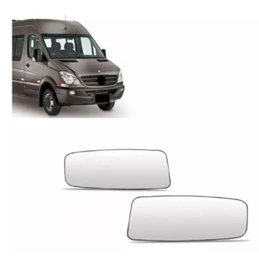 Imagem de Par Lente Retrovisor Inferior Sprinter 2012 13 14 Até 2019