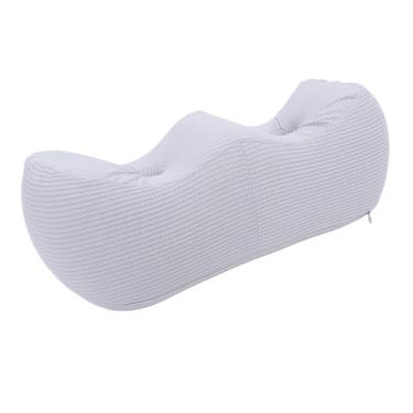 Imagem de Travesseiro de Perna de Espuma de Memória, Travesseiro de Joelho de Perna para Travessas Laterais, Travesseiro de Elevação de Perna Ajustável No Tornozelo para Casa, Escritório,