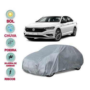 Imagem de Capa Cobrir Carro Jetta Impermeável Proteção Total - Bezzter