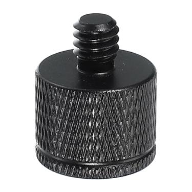 Imagem de PATIKIL Adaptador de parafuso de tripé M10 fêmea para macho de 1/10.2 cm, conectores de porca de tripé, parafuso de montagem para câmera, conversor de cabeça dupla para suporte de microfone,