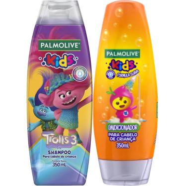 Imagem de Shampoo Palmolive Kids Trolls 3 Suave e Condicionador Kids Fórmula Suave