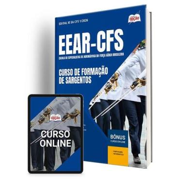 Imagem de Apostila EEAR 2025 - Curso de Formação de Sargentos - Apostilas Opção