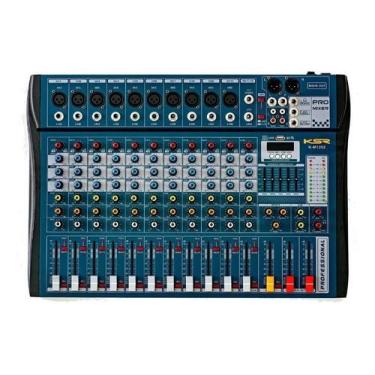 Imagem de Mesa Som 12 Canal Interface Ksr K12m Bluetooth Mp3 Phantom - KSR PRO