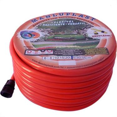 Imagem de Mangueira Agua Manluplast Lisa Laranja 1/2 X 1,5 25M Cms01215.25