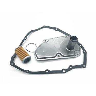 Imagem de RE0F11A JF015E Filtro de Transmissão Kit de Junta de Cárter de Óleo Compatível com Nissan 2013-2019 Altima Maxima Murano Pathfinde Quest Rogue Sport Sentra Versa Note Substitui 31728-3JX0A 33010-JF015
