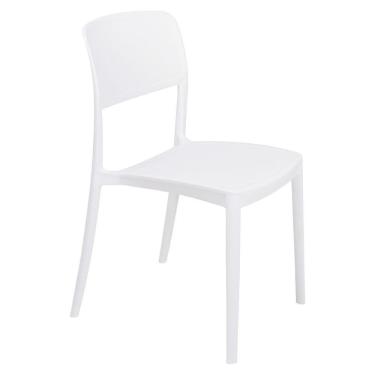 Imagem de Cadeira Tramontina Marta Em Polipropileno Branca Tramontina