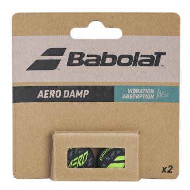 Imagem de Antivibrador Babolat Aero Damp Com 2 Unidades Preto e Verde
