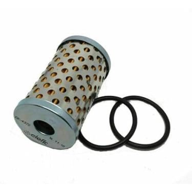 Imagem de Adequado para modelos clássicos elemento de filtro de óleo de substituição Royal Enfield Classic 350 e 500cc modelo 888414- Kit de filtro de óleo EZ com anel O, 1 peça para motor UCE Classic