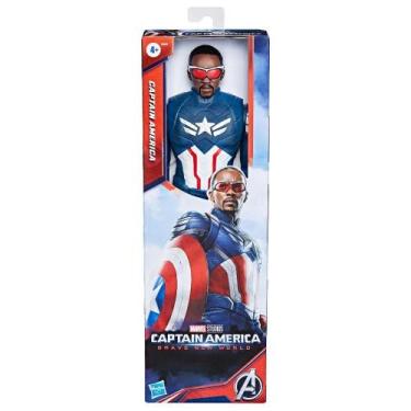 Imagem de Boneco Do Capitão América Sam Wilson Marvel - Hasbro F9276