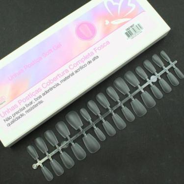 Imagem de Postiças soft gel acrílico fosca quadrada curta 300un - D&Z