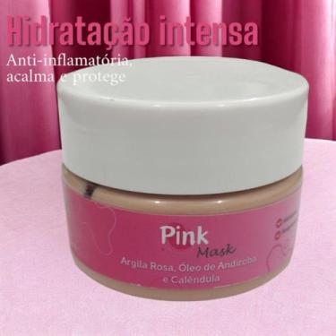 Imagem de Máscara Facial Pink Mask Skin Care Completo Argila Rosa, Oleo de Andir
