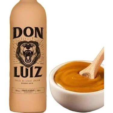 Imagem de Licor Cremoso Suave Marcante aveludado drink Doce De Leite Don Luiz 75