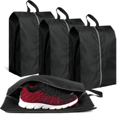 Imagem de Conjunto de 4 Bolsas para Sapatos COIDEA - Portáteis e Impermeáveis