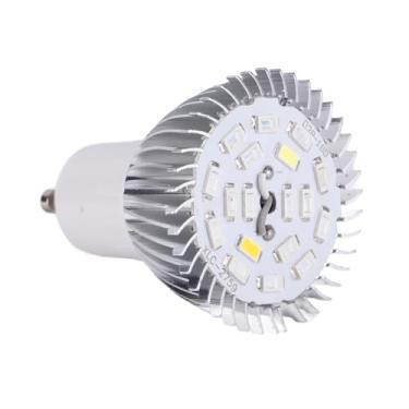 Imagem de Lâmpada LED de de 18W para Plantas Internas Hidroponia de Flor Full Spectrum E27/E14/GU10 Varanda da Família Mudling (GU10)