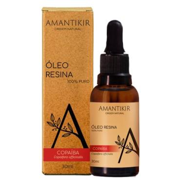 Imagem de Óleo Vegetal Copaíba 100% Puro Natural Amantikir 30ml