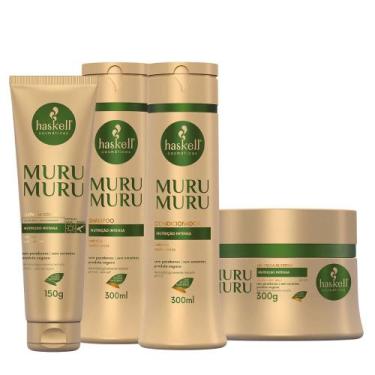 Imagem de Kit Haskell Murumuru Nutrição Protetora (4 Produtos)