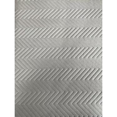 Imagem de Tecido de designer de moda de couro artificial preenchido para casacos, jaquetas, saias e calças, 1 metro separado, 147 cm de largura (branco)