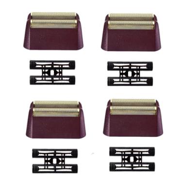 Imagem de Lâmina de reposição profissional 5 Star Series Finale modelador de barra super fechada e cortador compatível com Wahl Shaver Foil modelo 7043-100,7031-100 cabeças de substituição (pacote com 4