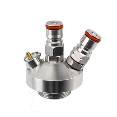 Imagem de Fabricação caseira de cerveja Mini Keg Spear Beer Growler Tap Dispenser,Craft Beer Keg Quick Fitting Connector Perfect for Party Picnic Gathering Homebrew Kit Acessórios para vinho(Type 1)