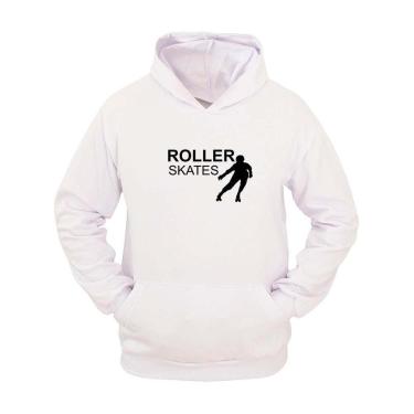 Imagem de Moletom Masculino Canguru Capuz Estampa Roller Skates-Masculino