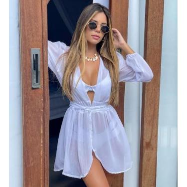 Imagem de Saida C Thassia curta - KEEP COLLECTION, Branco, G