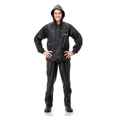 Imagem de Capa De Chuva Com Capuz Motoboy Nylon Pantaneiro EX G