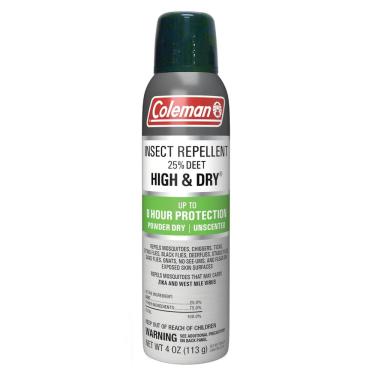 Imagem de Spray repelente de insetos Coleman 25% deet Dry Formula 120mL